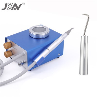 Mundluftprophyzähne, die Sandstrengungseinheit reinigen